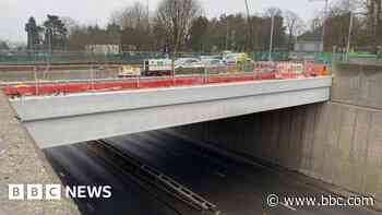 Road reopens after A52 bridge repairs near hospital