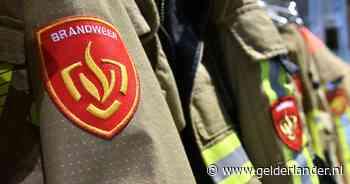 Uitslaande brand in schuur op Greffelingsestraat in Alphen