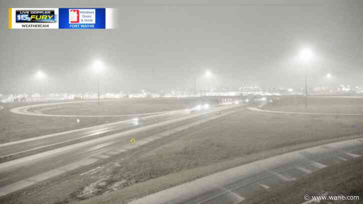 Messy ice and snow combo continues through the night