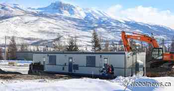 7 months after wildfire, temporary housing arrives in Jasper
