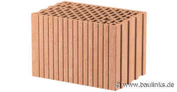 Schlagmann Poroton: Recyclingziegel Poroton-R0,8 erlangt Marktreife