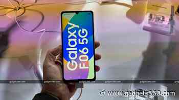 Galaxy F06 5G Is Samsung’s First Sub-Rs. 10,000 5G Smartphone and Packs Segment-First Features