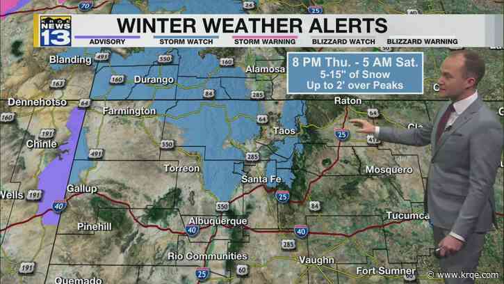 Calm Thursday ahead of a winter storm