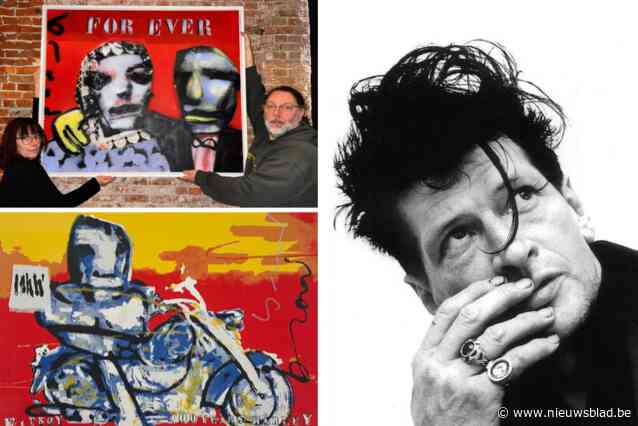 Kempense cafébaas stelt zestig exclusieve werken tentoon van zanger Herman Brood: “Duurste schilderij kost 18.000 euro”