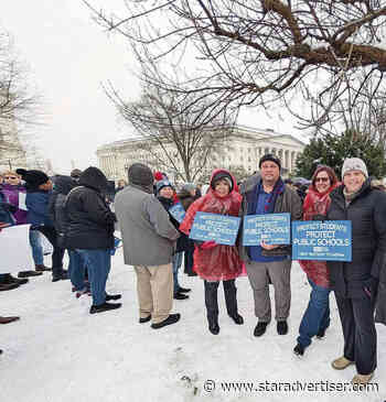 Hawaii educators rally to protect public education