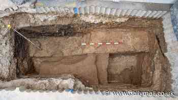 London's first Roman basilica is FOUND after 2,000 years - hidden underneath the basement of an unassuming office block