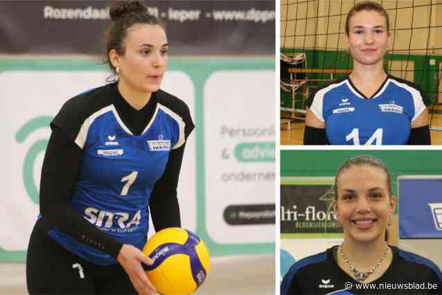 Kaatje Masschaele maakt samen met zussen Antje en Saartje het mooie weer bij Vlamvo Vlamertinge: “Door het leeftijdsverschil speelden we in de jeugd nooit samen”