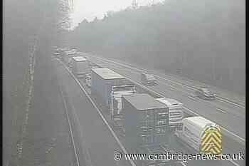 M11 crash today update: Motorcyclist injured in 'serious' crash