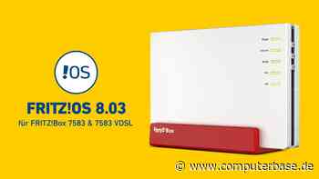 AVM Fritz!OS: Update für die Fritz!Box 7583 und 7583 VDSL steht bereit