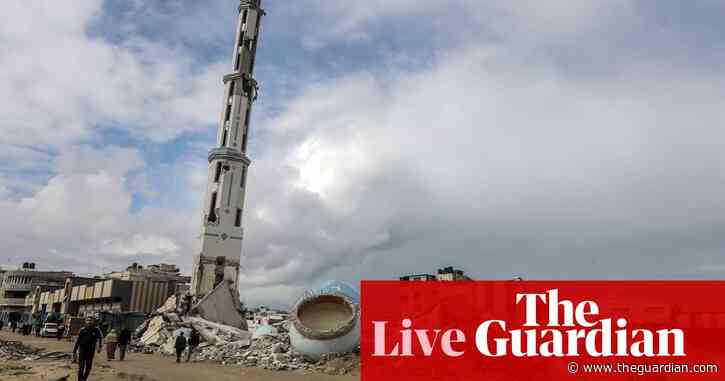 Middle East crisis: Hamas says it rejects US and Israeli ‘threats’ over Gaza ceasefire – as it happened