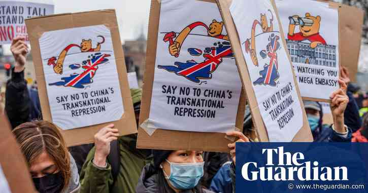 China tops list of countries trying to silence exiled dissidents over past decade, study shows