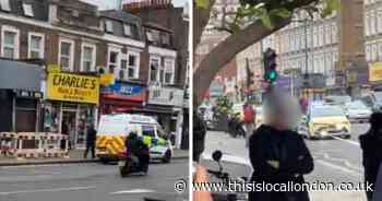 Update on condition of man after stabbing outside busy west London station