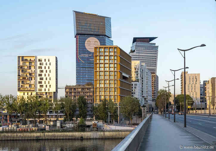 Wohnregal an der Seine - Holzhochhaus von LAN in Paris