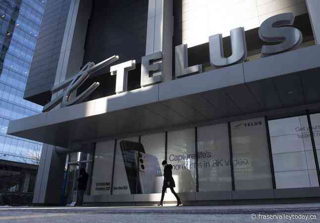 Telus reports fourth-quarter profit and revenue up from year ago