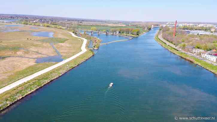Rijkswaterstaat wil schippers beter waarschuwen voor hoogwaterrisico Maas