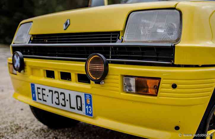 Elektrische Renault 5 is er ook met het oude uiterlijk!