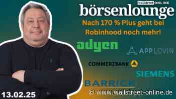 wO Börsenlounge: Vertiv | Nestle | Siemens - Robinhood-Aktie bietet noch viel Potenzial