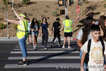 Crossing guards paying off at Las Vegas Valley middle schools