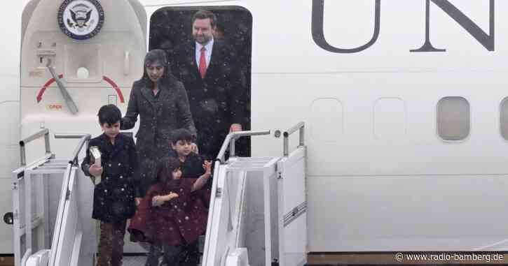 US-Vizepräsident Vance in München gelandet