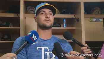 All eyes on 'Sugar Shane' McClanahan as pitchers, catchers hit field for first time