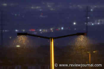 Las Vegas sees 1st measurable rain in 214 days on Thursday