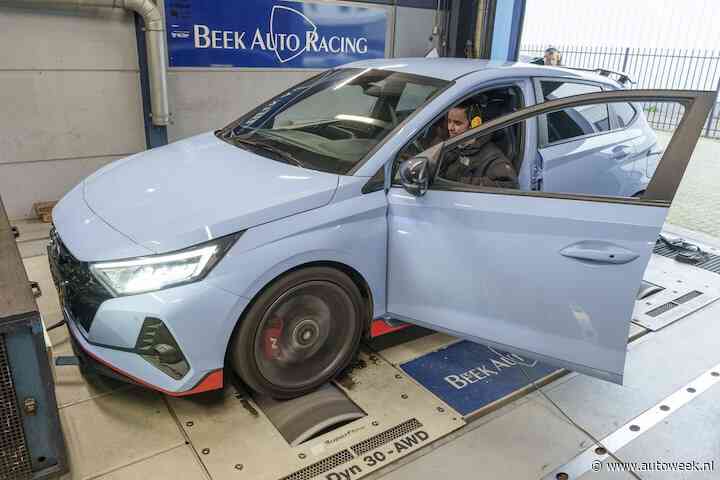 Hyundai i20 N (2022) - Op de rollenbank