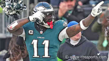 Eagles' A.J. Brown keeps promise, visits boy who was injured protecting sister during Philadelphia plane crash