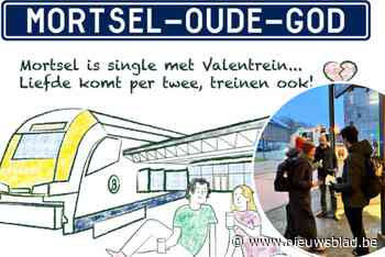 Groen Mortsel laat reizigers ‘Valentreinkaartjes’ naar de NMBS sturen: “Getroffen pendelaars hun stem laten horen”