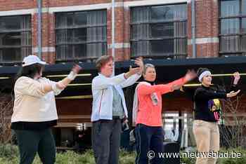 Leerkrachten Sint-Jozef Kontich voeren al dansend protest op speelplaats