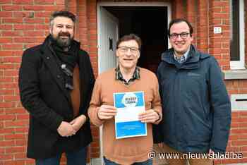 Freddy wint hoofdprijs bij Rotselaarse eindejaarsactie