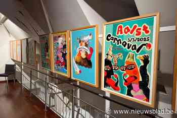 Deze selectie haalde het net niet: stad stelt 34 niet-winnende carnavalsaffiche tentoon