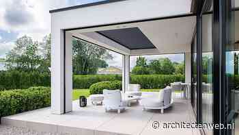 Modern buitenleven met Louvredak