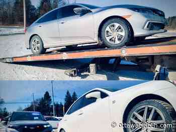 Three drivers charged with stunt-driving in cars borrowed from family members