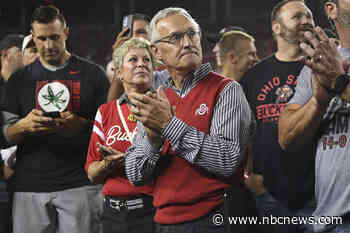 Jim Tressel says he isn't thinking about running for Ohio governor — but he isn't ruling it out