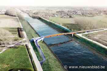 Werken voor bouw nieuwe fietsers- en voetgangersbrug starten eind mei, herinrichting oevers Leie heeft nog voordelen