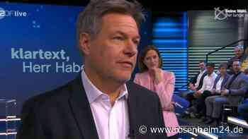 „Klartext“ jetzt live: Habeck mit „Rohrkrepierer“-Vorwurf konfrontiert – und erntet Applaus für Eingeständnis