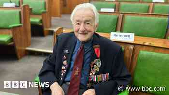 Freedom of Derbyshire awarded to D-Day veteran