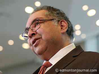 Alberta NDP Leader Nenshi calls for premier to fire health minister over scandal