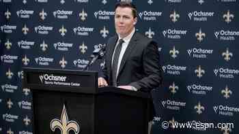 New Saints HC Moore noncommittal on QB Carr
