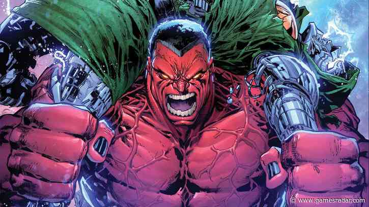 Red Hulk #4 pits Thaddeus 'Thunderbolt' Ross and his allies against an army of Doombots