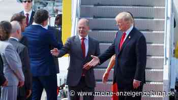 Größter Waffenlieferant: Trump lässt Scholz bei Debatte über Ende des Ukraine-Kriegs im Regen stehen