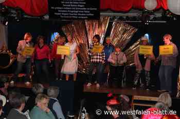 Mit Goldflitter, Glamour und Schlämmer