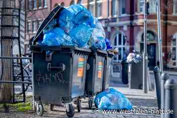 Jetzt also doch: Umweltbetrieb holt stehengebliebenen Restmüll ab