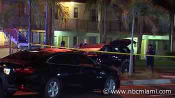 2nd suspect at large after officers shoot armed man during operation at Lauderhill apartments