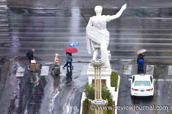 Finally! Las Vegas dry spell ends with rain valley, snow in mountains