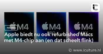 Apple biedt nu ook refurbished Macs met M4-chip aan (en dat scheelt flink)
