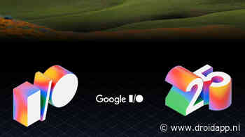 Google I/O 2025 vindt plaats op 20 en 21 mei