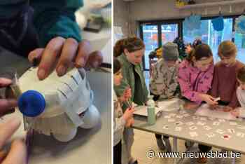 Leerlingen GO! freinetschool ’t Hinkelpad organiseren Techniekbeurs: “Tonen hun robot”