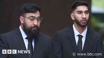 Brothers deny assaulting police at airport