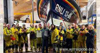 Ex-Wirral RNLI volunteer's 32 years of dedication recognised with letter of thanks